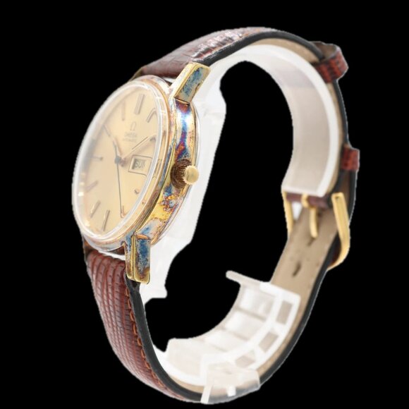 Vintage Omega 166.0117 Day-Date Men's Automatic Wristwatch 1020 Swiss w Box - Picture 4 of 9